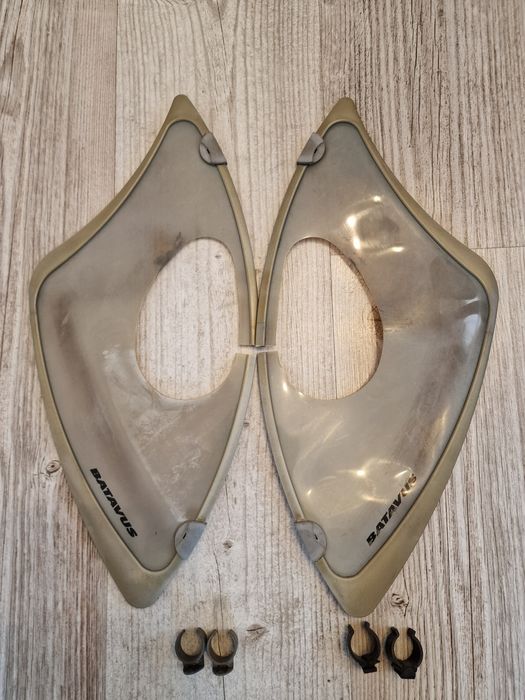 Osłony boczne koła chlapacze przeciw błotne rowerowe tylne 28