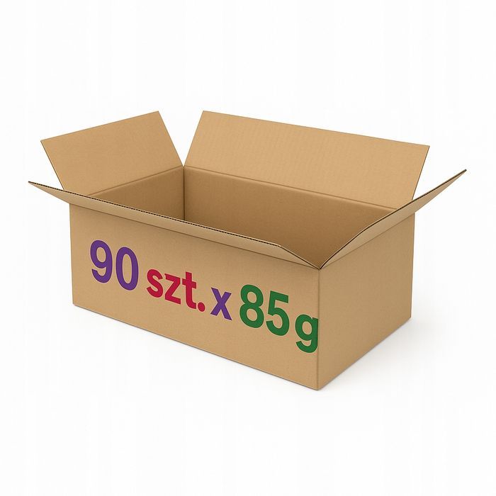 90 Szt. X 85 G Karma Mokra Dla Kota Puszki Mix Smaków Kawałki I Musy