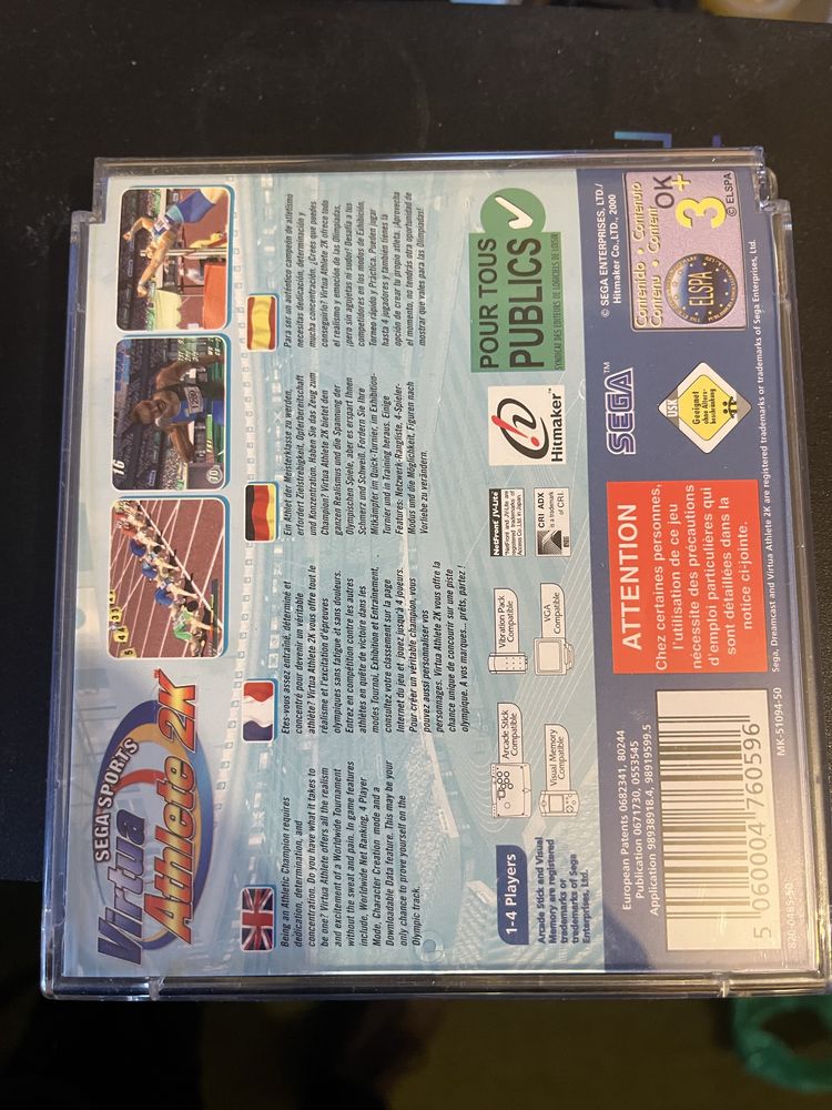 Sega dreamcast jogo