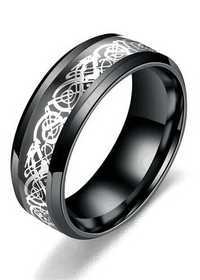 Кольца для пары/Кельтский орнамент/черные