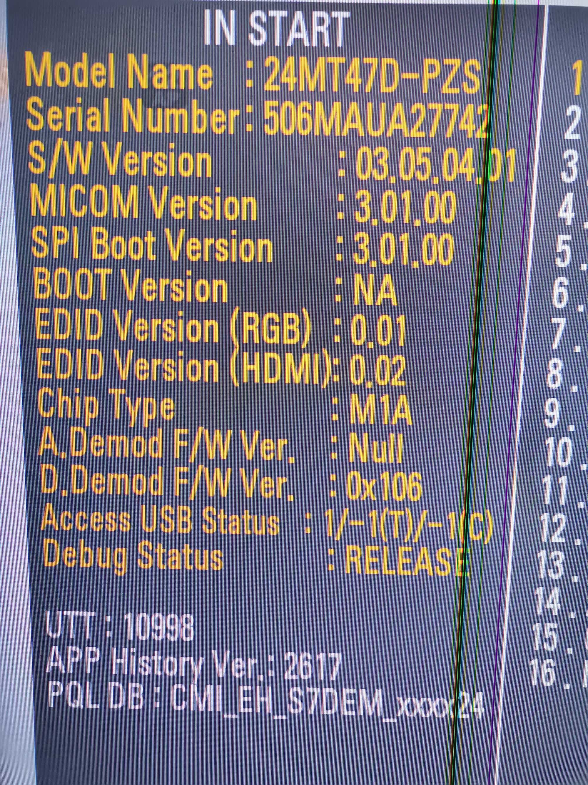 Mainboard LG 24MT47D MT57/LD50A eax 6 6 2 2 6 3 0 2