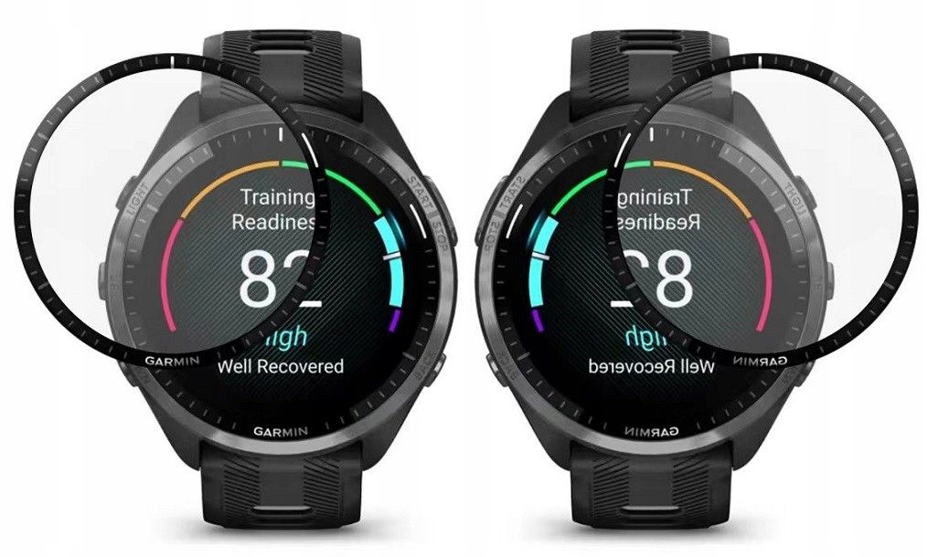 2 x Szkło Hybrydowe 3D do Garmin Forerunner 965