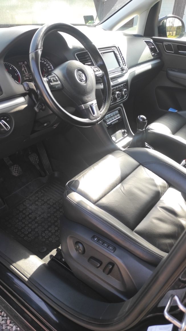 Zamiana VW SHARAN 7N HIGHLINE 4motion Line assist park assist el.Hak e
