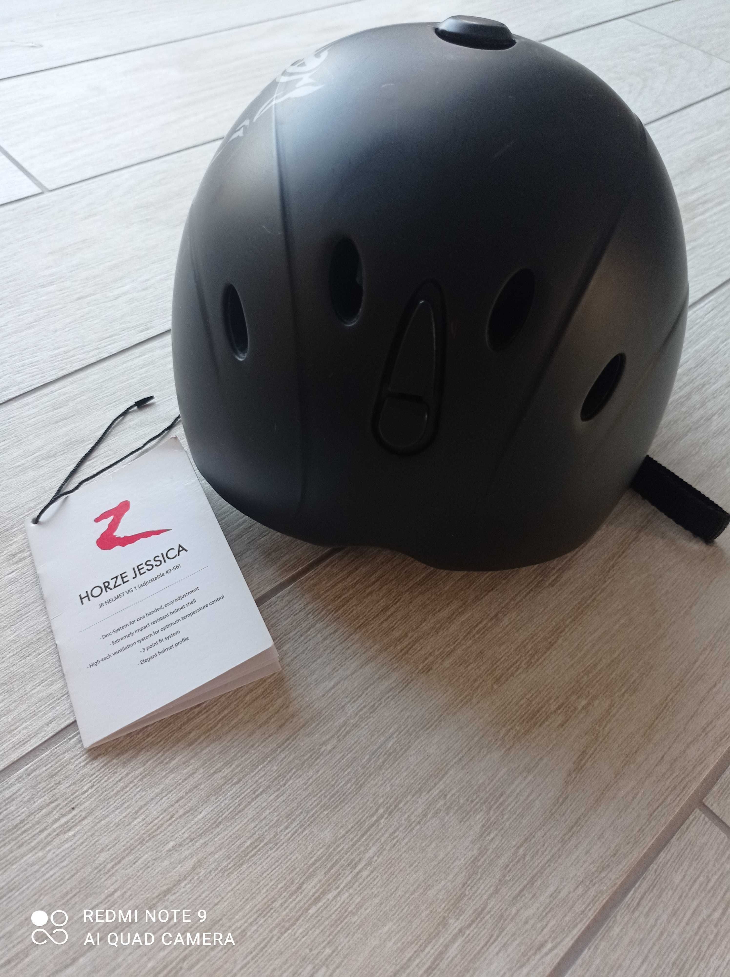 HORZE Kask jeździecki XS dziecięcy 49-53 NOWY