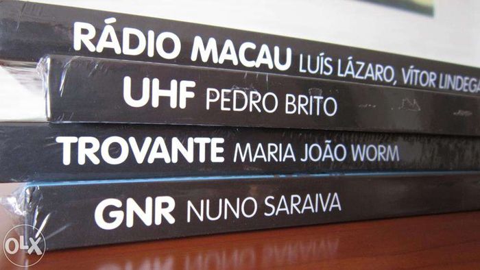 BD POP ROCK PORTUGUÊS - Colecção Livro + Cd - Novos!!!