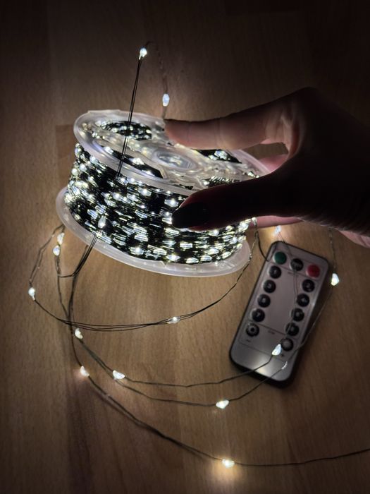 Гірлянда роса катушка 200 м