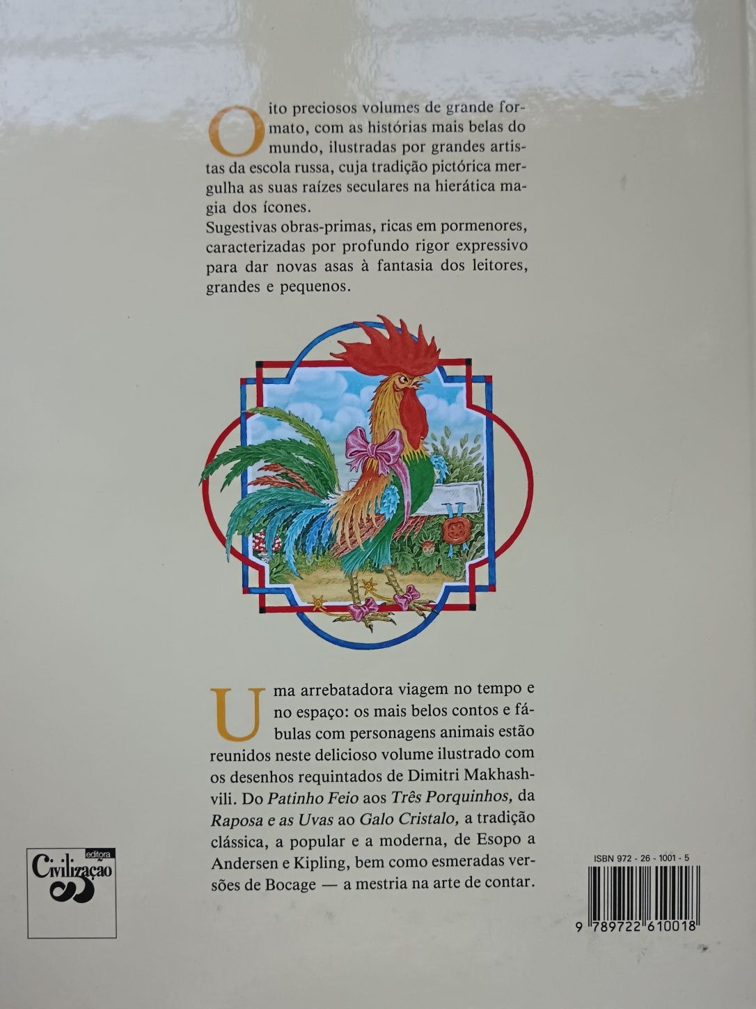 Livro Infantil - "Os mais belos contos de Animais"