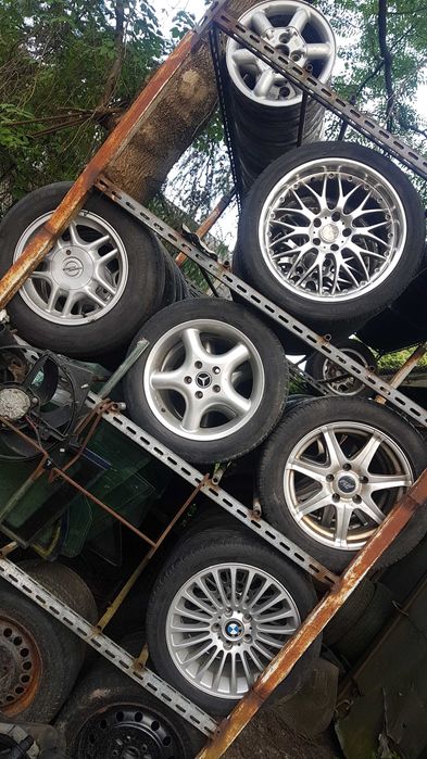Audi Mercedes Volvo Opel BMW E36 E39 R15 alufelgi i inne