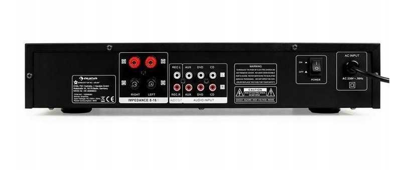 Wzmacniacz Hi-Fi Auna AV2-CD508BT stereo, 600W AUX Bluetooth pilot