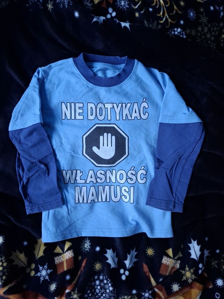 Bluzeczka dla synka;)