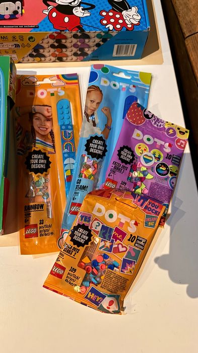 Kit várias caixas Lego dots