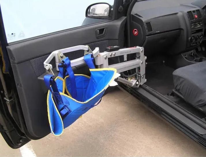 Grua de trasferencia para o carro de doentes