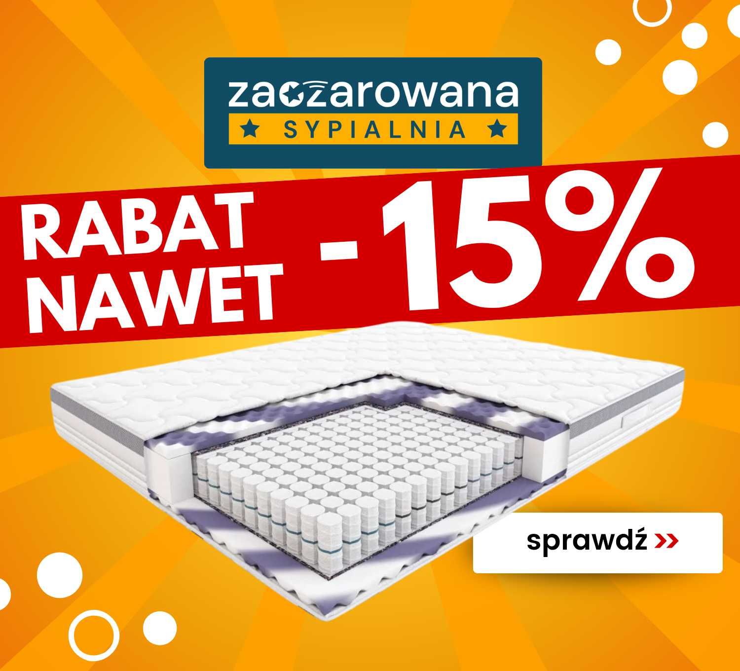 Materac CHA-CHA HILDING kieszeniowy 90x200 TANIEJ -30%