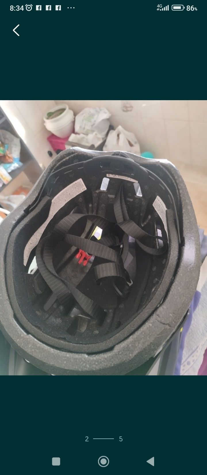 Capacete rockrider tamanho L