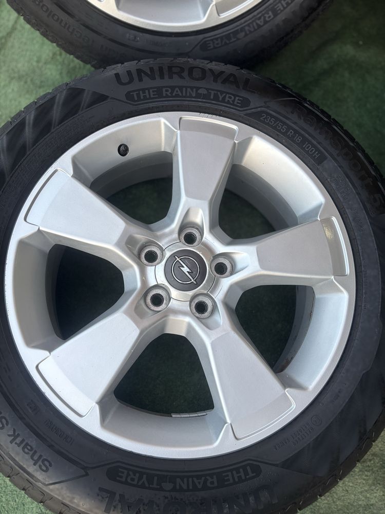 5x115 7J18 OPEL felgi aluminiowe TPMS 70,1 ANTARA CAPTIVA ASTRA J