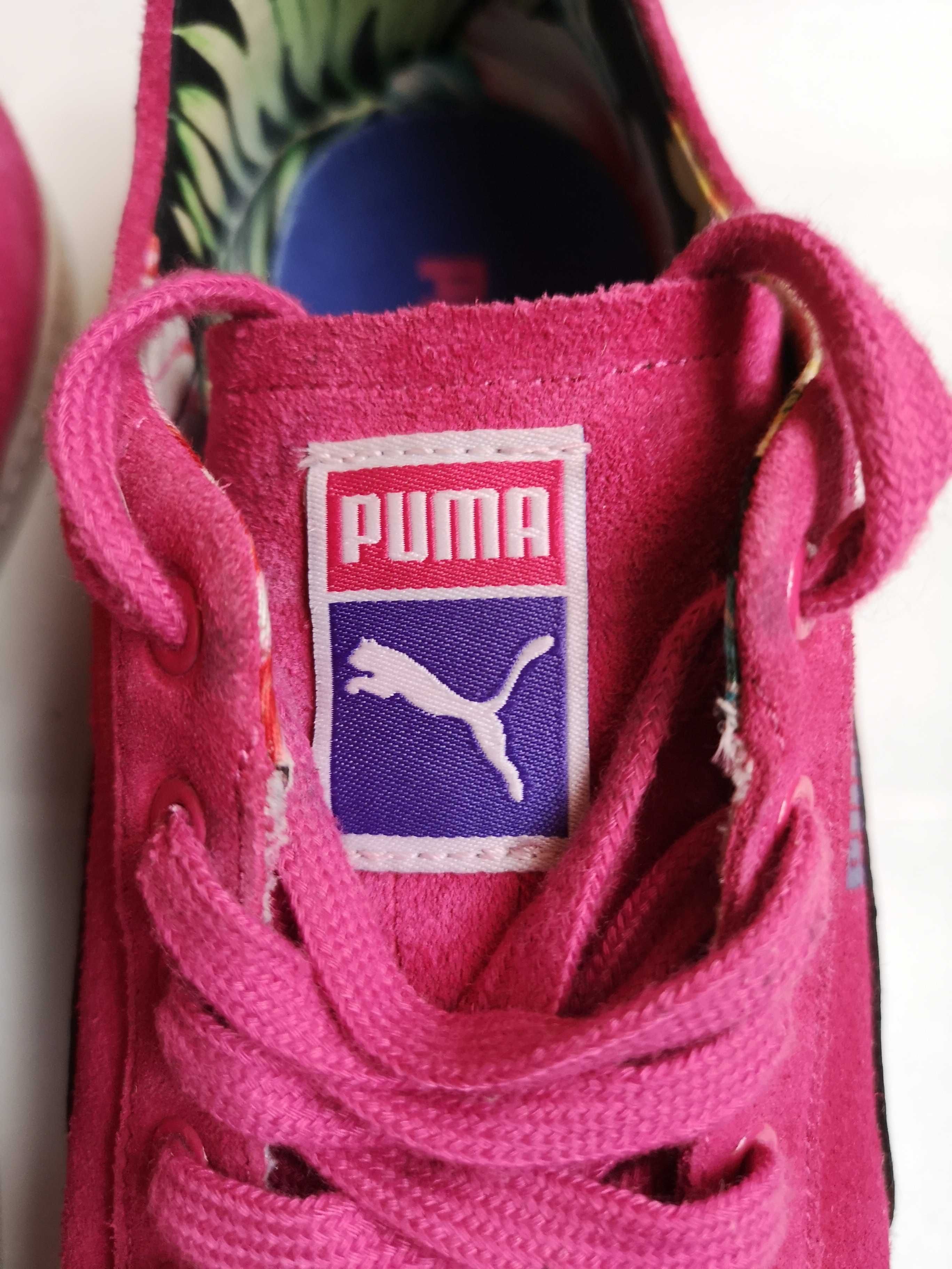 # Różowe Buty Damskie PUMA Glyde Low Rozm. 39 #