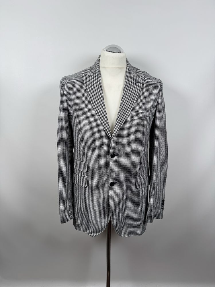 Massimo Dutti lniana marynarka M