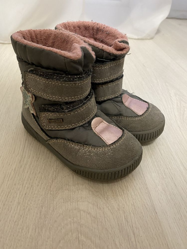 Ботинки для девочки зима Primigi gore tex