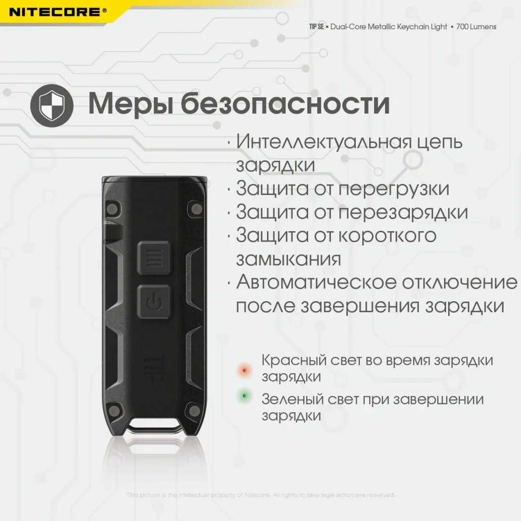 Ліхтар Nitecore TIP SE (є в наявності)