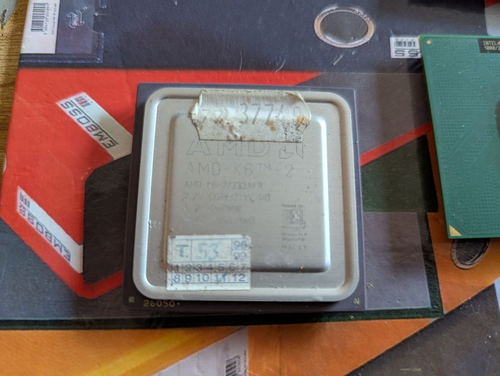 Vendo processadores antigos