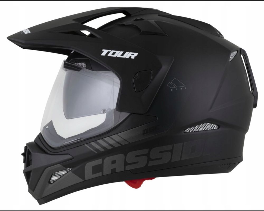 Kask motocyklow Cassida Tour ECE 06 Przygotowany pod intercom XS-XXL