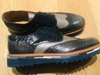 Sapatos Marechiaro 1962 novos tamanho 44, tons de cinza