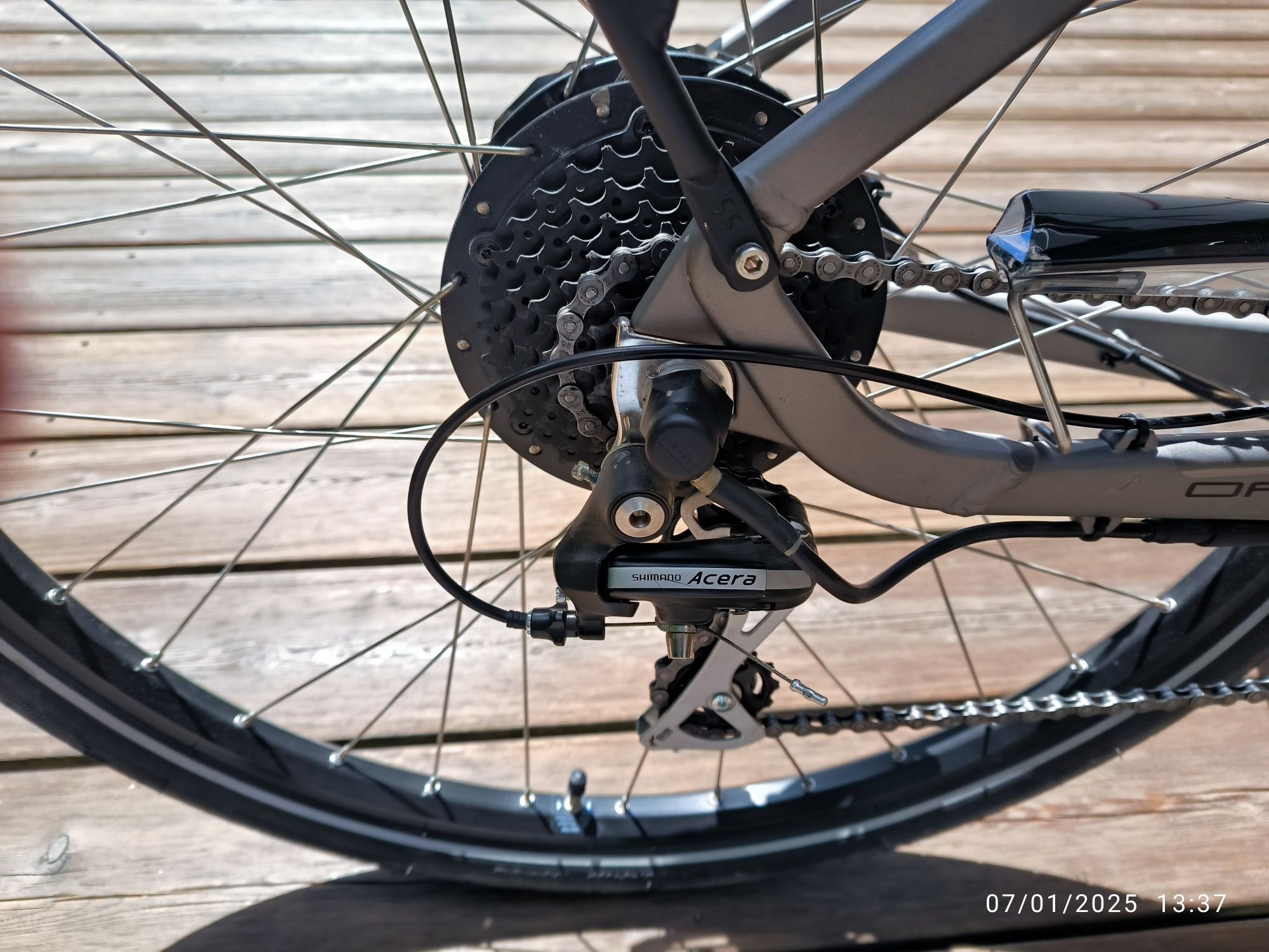 Rower elektryczny Unibike Optima 17"|Bateria 630Wh | Bardzo dobry stan