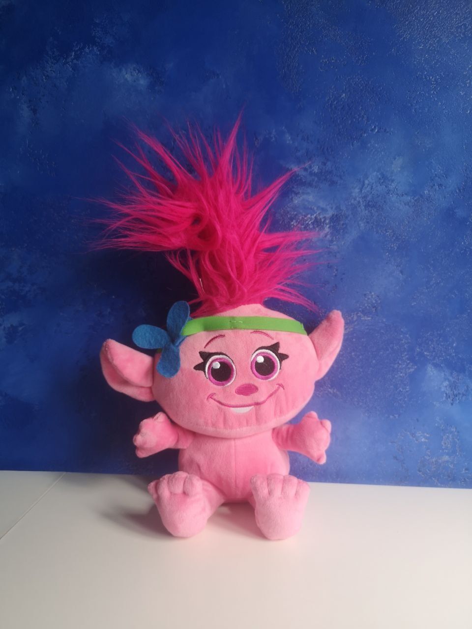 Мягкая игрушка персонаж мультика Тролли Trolls dreamworks Поппи Poppi