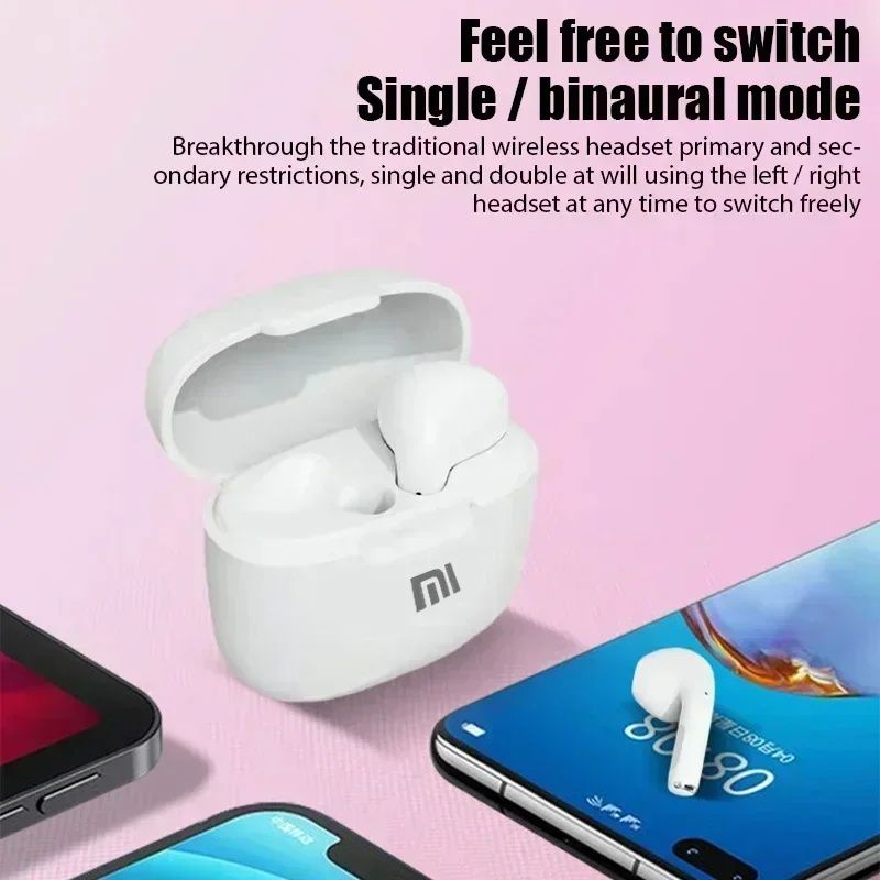 XIAOMI-Mini Auriculares Preto Sem Fio Bluetooth. (Artigo Novo)