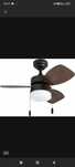 Honeywell Ocean Breeze Wentylator sufitowy z lampką LED 30 cali 76,2cm