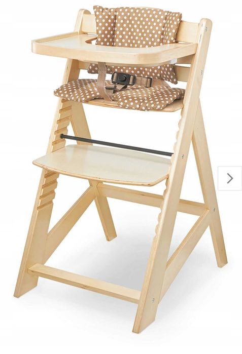 Drewniane krzesło do karmienia