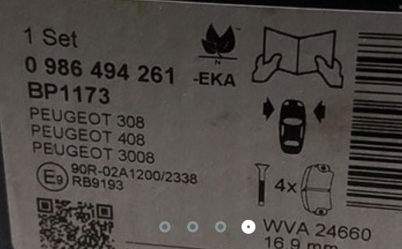 Discos Ventilados Bosch + pastilhas bosh