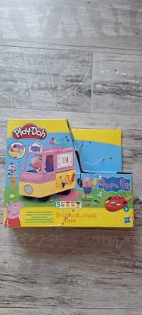 Play-doh peppa pig lodziarnia samochód z lody