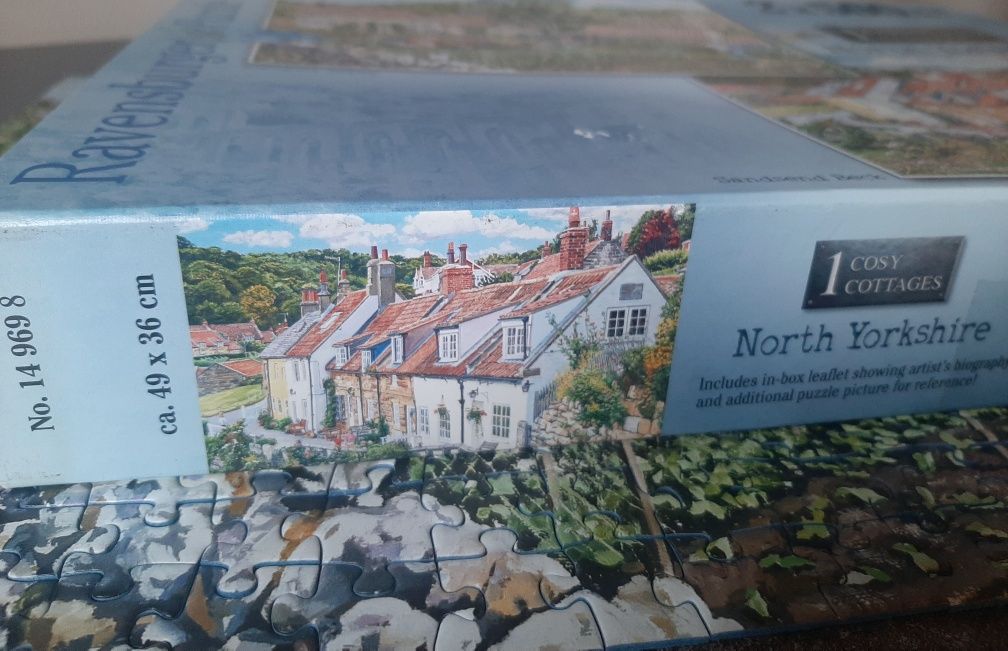 Unikatowe puzzle Ravensburger 2 x 500 el.- North Yorkshire