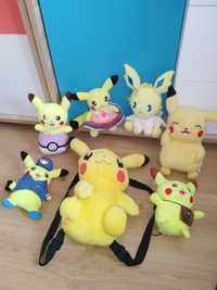 Zestaw pluszaków pokemon zawieszki maskotka plecak pikachu pikaczu