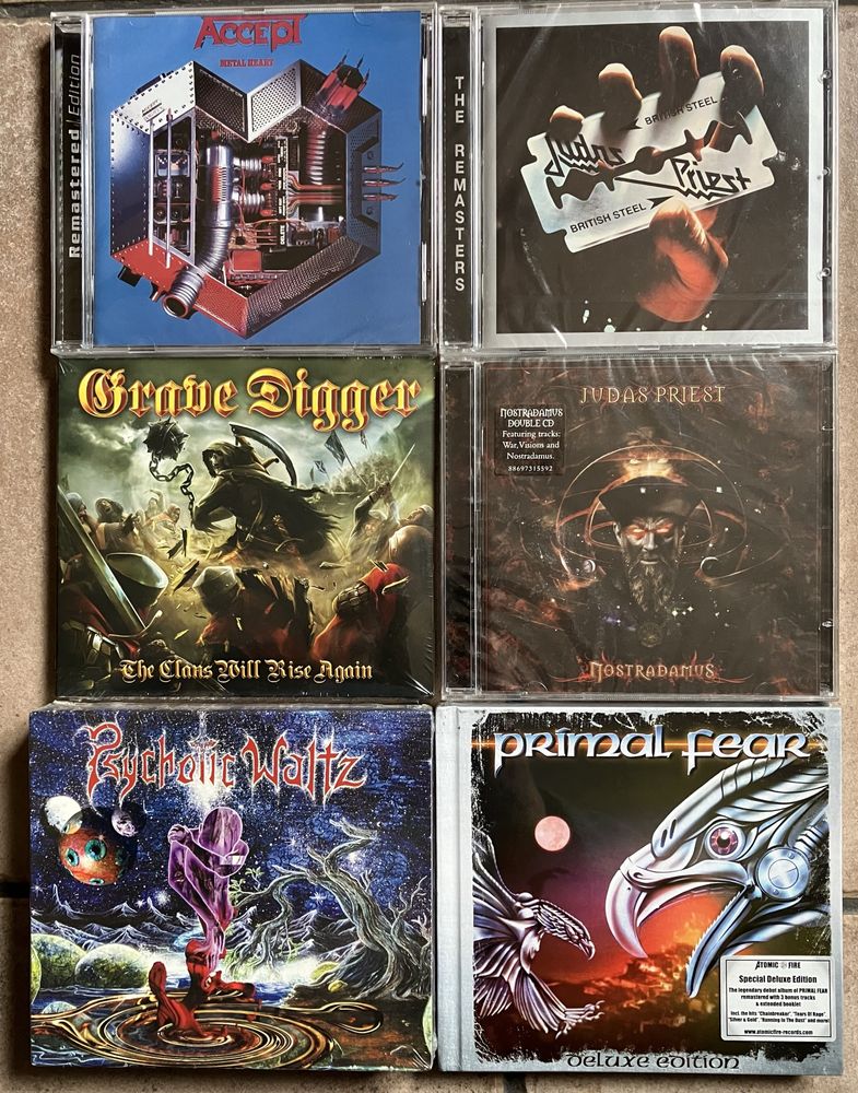 Judas Priest, Accept, Grave Digger, Primal Fear, Psychotic Waltz