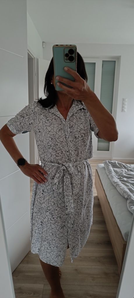 Carry sukienka koszulowa szmizjerka r XS S