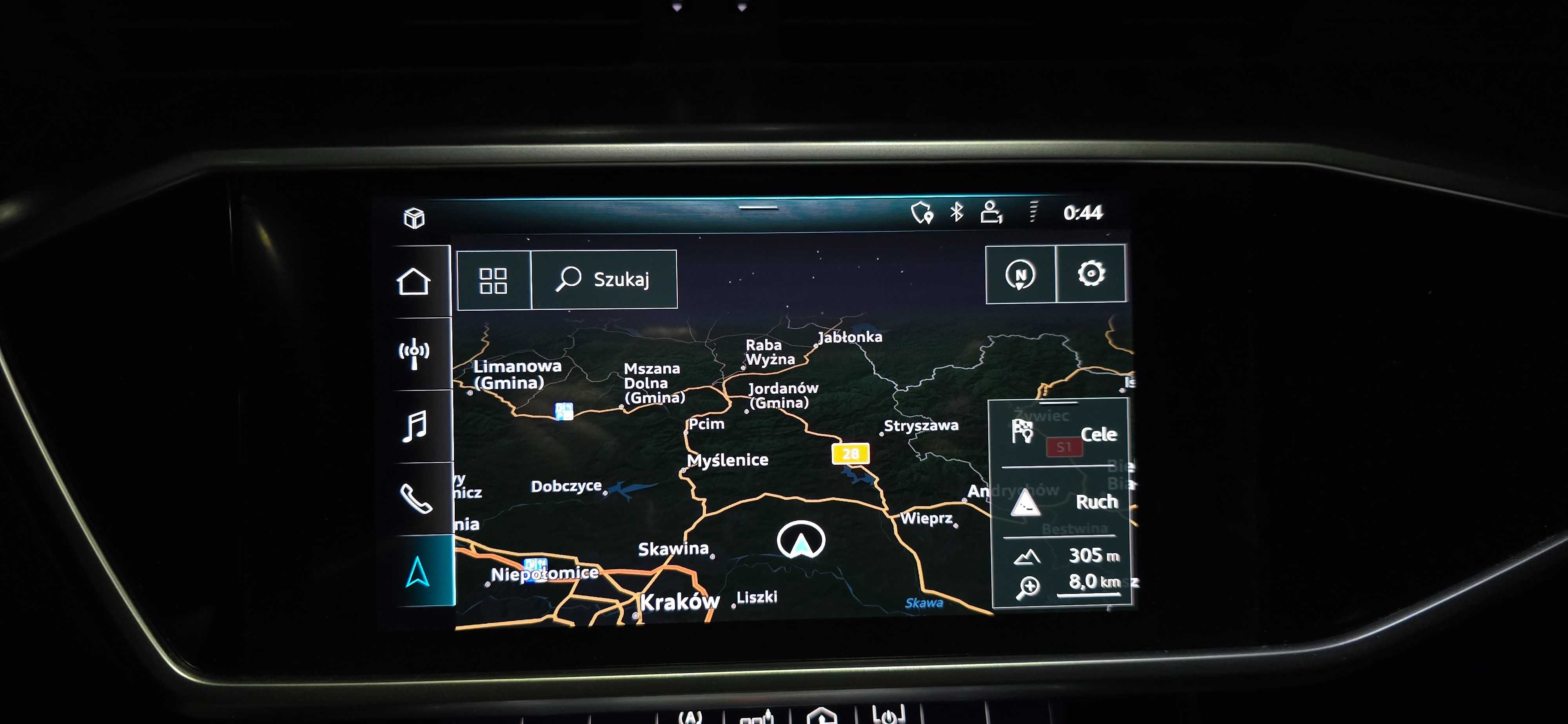 Konwersja MH2P AUDI A6 A7 A8 Q7  USA-->EU Zmiana języka Najnowsze mapy