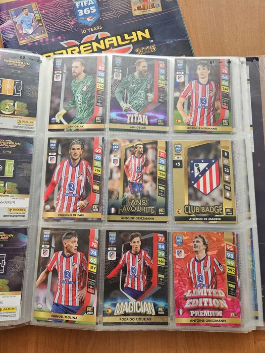 Karty piłkarskie 2025 album Panini Fifa 365