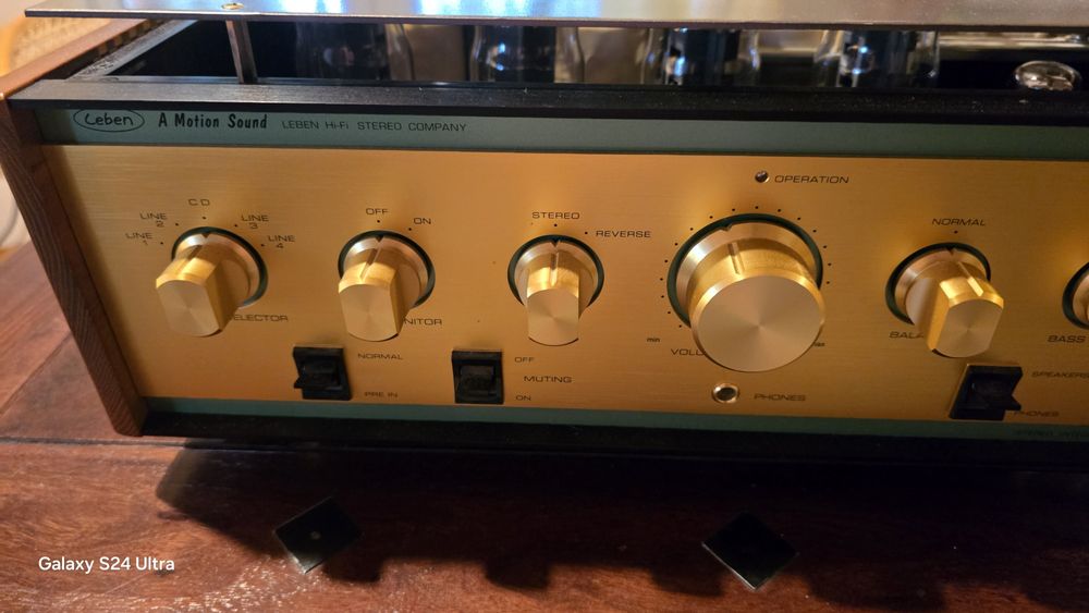 Leben CS-600X wzmacniacz lampowy
