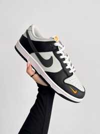 Nike Dunk Low 'Mini Swoosh - Black Total Orange',найк,nike,swooch,данк