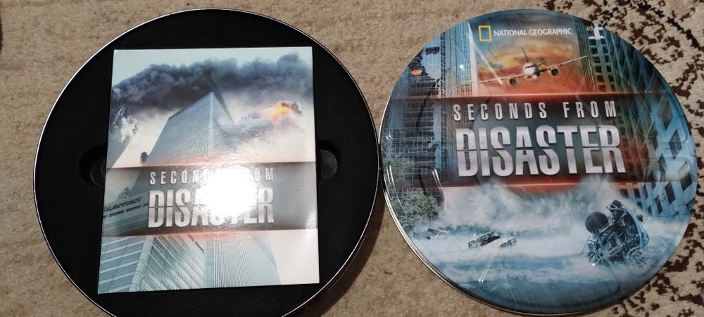Dvd national geographic seconds from disaster limited edition