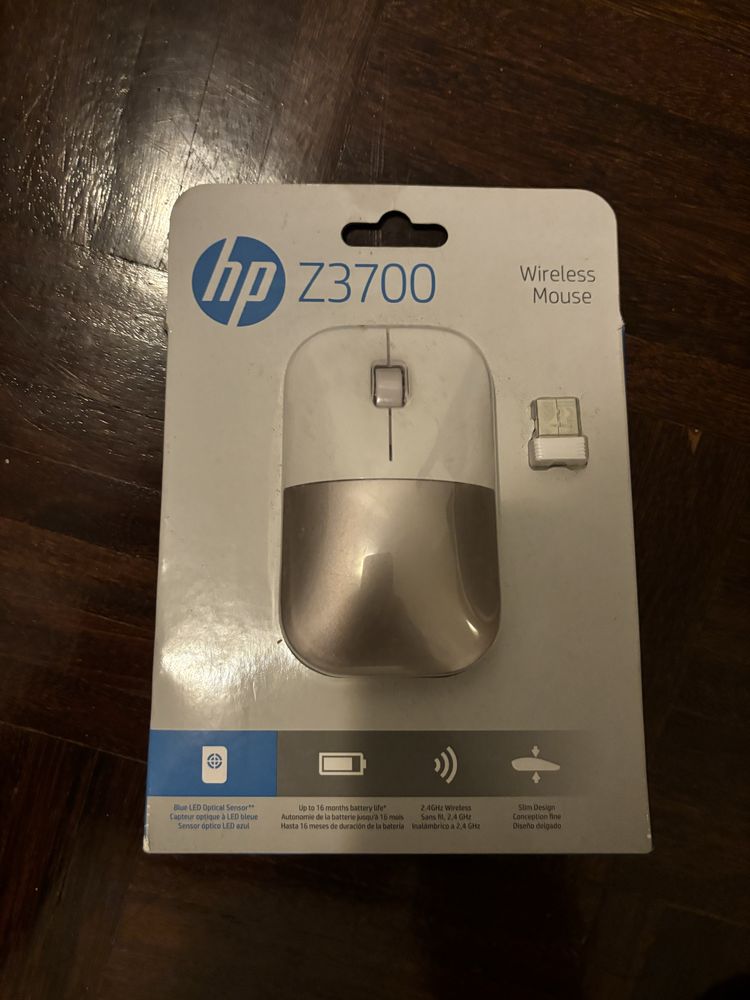 Rato Wireless HP Z3700 Selado + tapete rato Mitsai selado