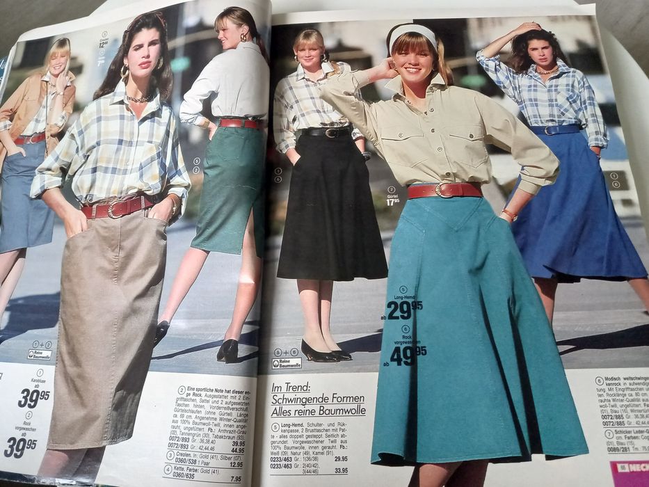 Katalog Neckermann Jesień/Zima Herbst/Winter 1987/88 pamiątka PRL