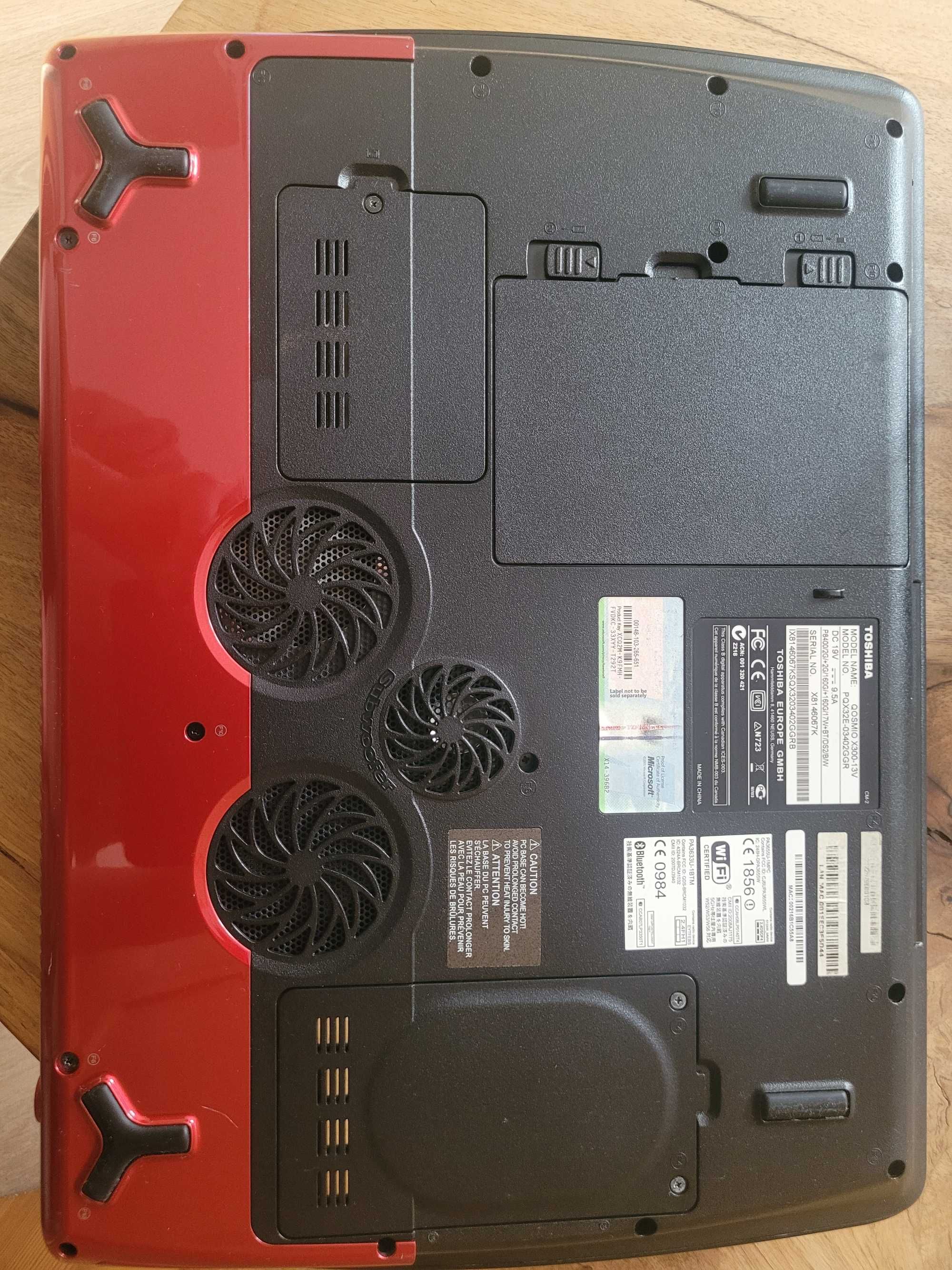 Toshiba Qosmio X300-13V – Biały Kruk!!!  dla pasjonata lub na części