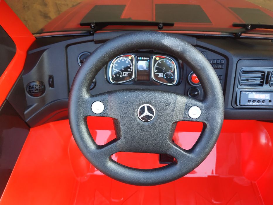 Auto Na Akumulator # Ciężarówka # Mercedes Zetros # Dwuosobowy #