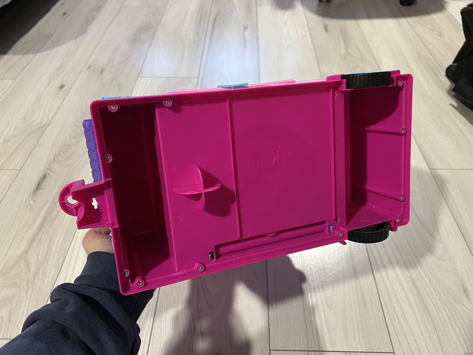 Kamper kemping z przyczepą 70 cm dla lalek Barbie