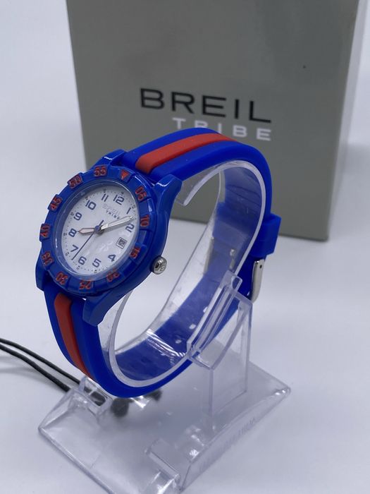 Zegarek dziecięcy junior dla chłopca BREIL EW0399 Silikon Niebieski