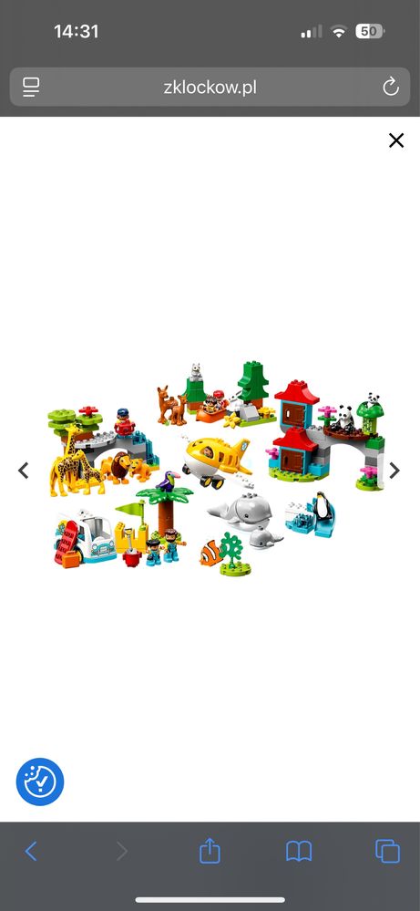 LEGO 10907 Duplo Zwierzęta świata
