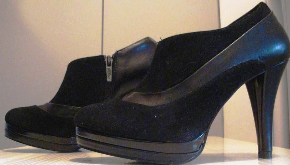 Nowe, czarne  buty
